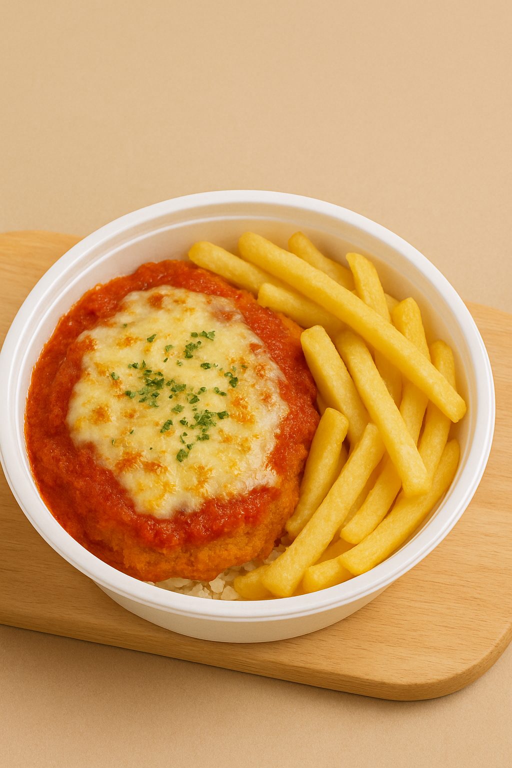 Marmitex Parmegiana de Frango